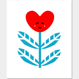 Flover for Valentines day Posters and Art